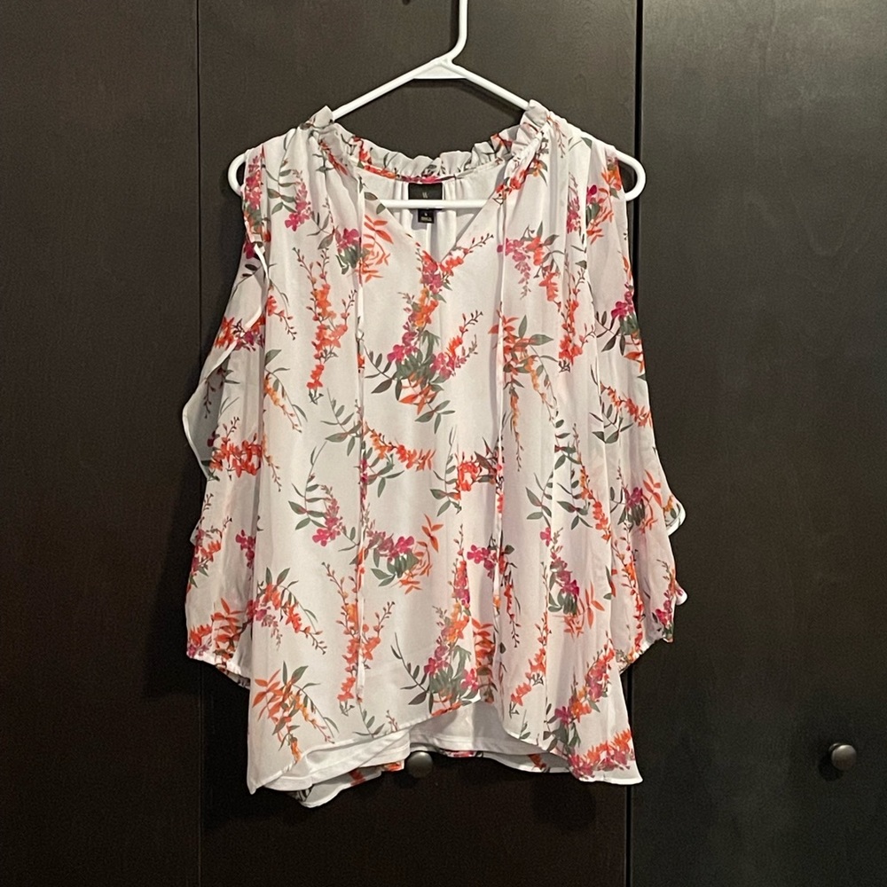 Worthington Floral Blouse, L